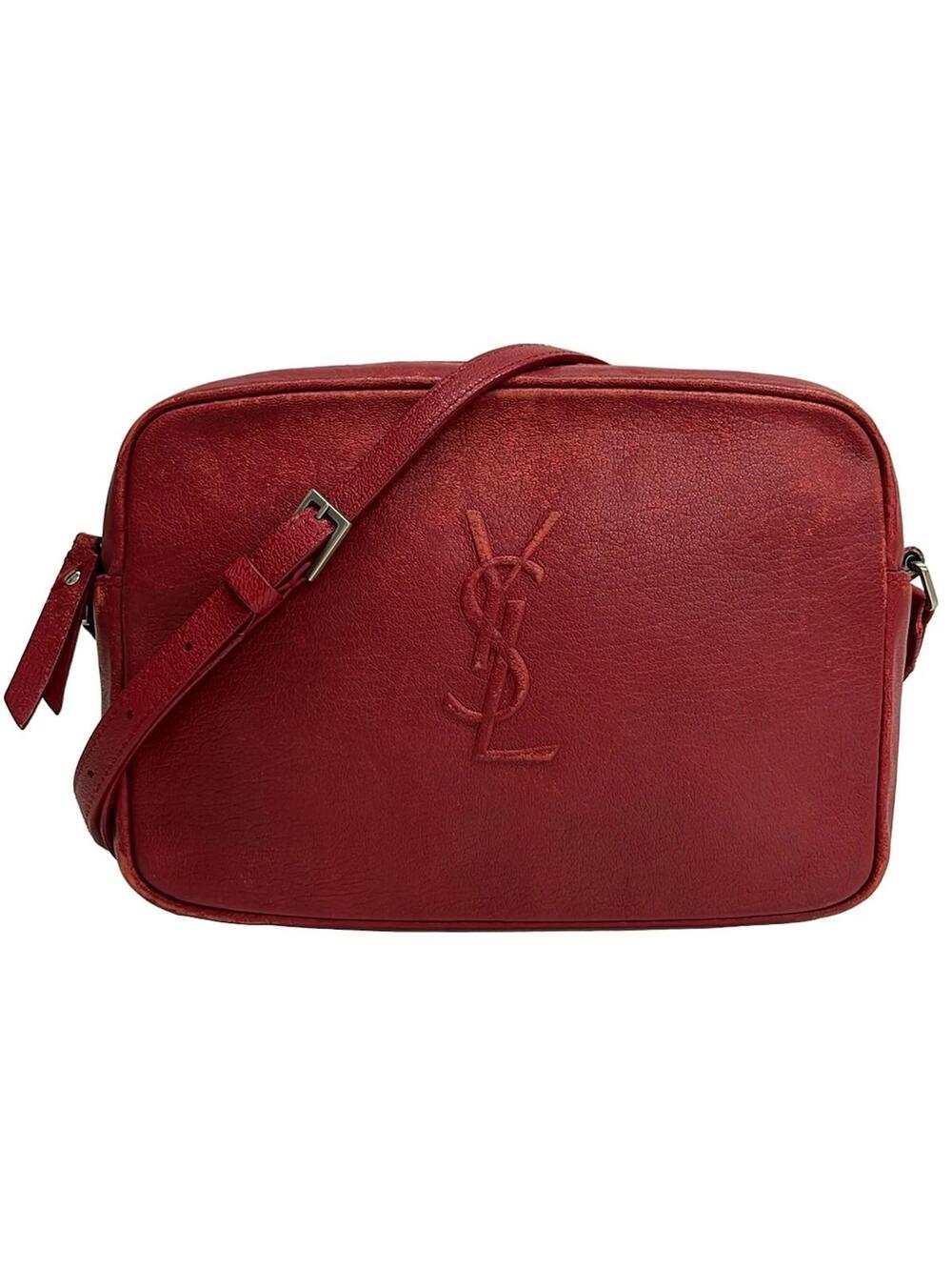 Saint Laurent Paris Lou Camera Bag Red #374760S53B